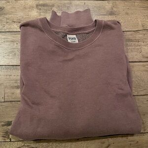 PINK Victoria's Secret Plum Crewneck